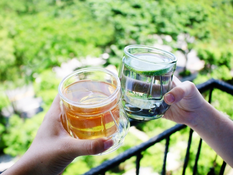 好玻摩艾雙層玻璃杯
