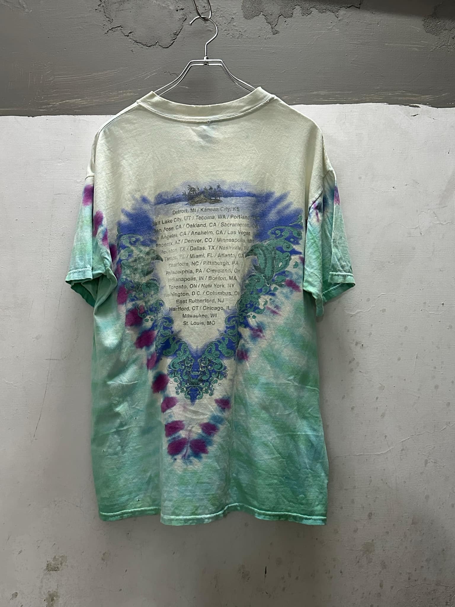 00s(2000y) Grateful Dead  Tie Dye Tour Tee