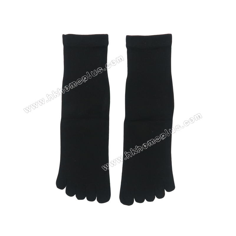 2對裝 大人素色五趾襪