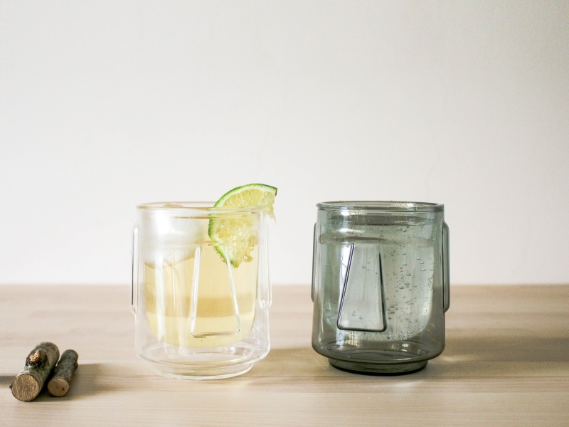 好玻摩艾雙層玻璃杯