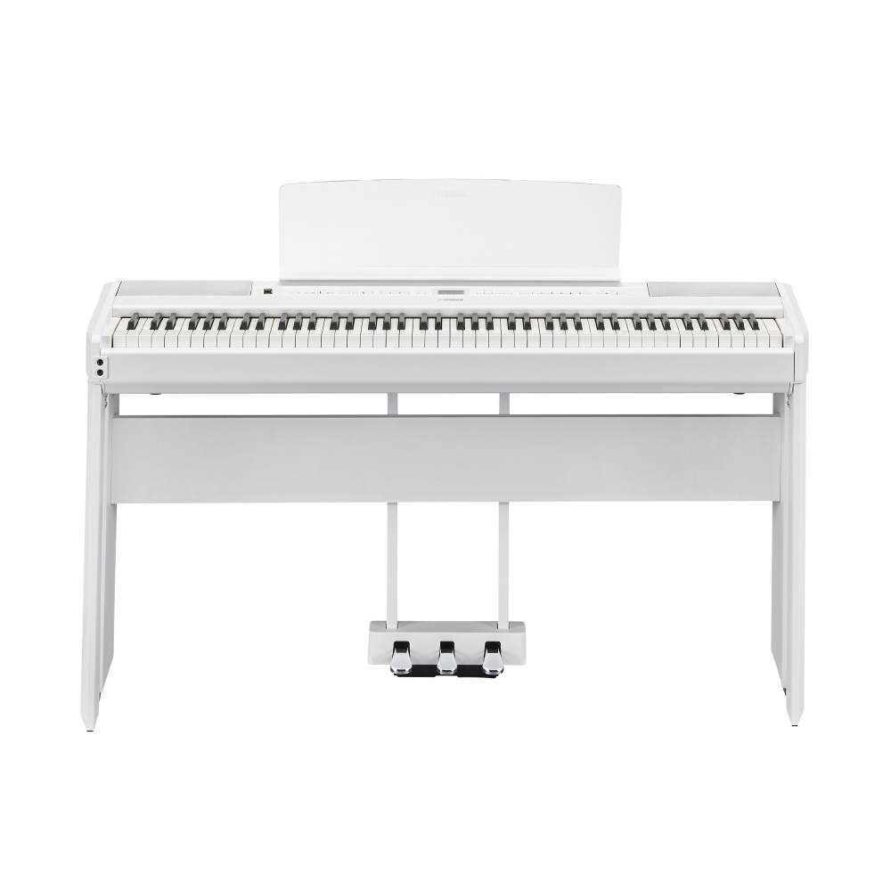 【展示出清 享新品保固】Yamaha 【展示出清 享新品保固】Yamaha / P515WH 數位鋼琴 (全配含琴架+踏板+琴椅+變壓器)(白色) 第 5 張圖片｜三峽鍵盤 / 鋼琴