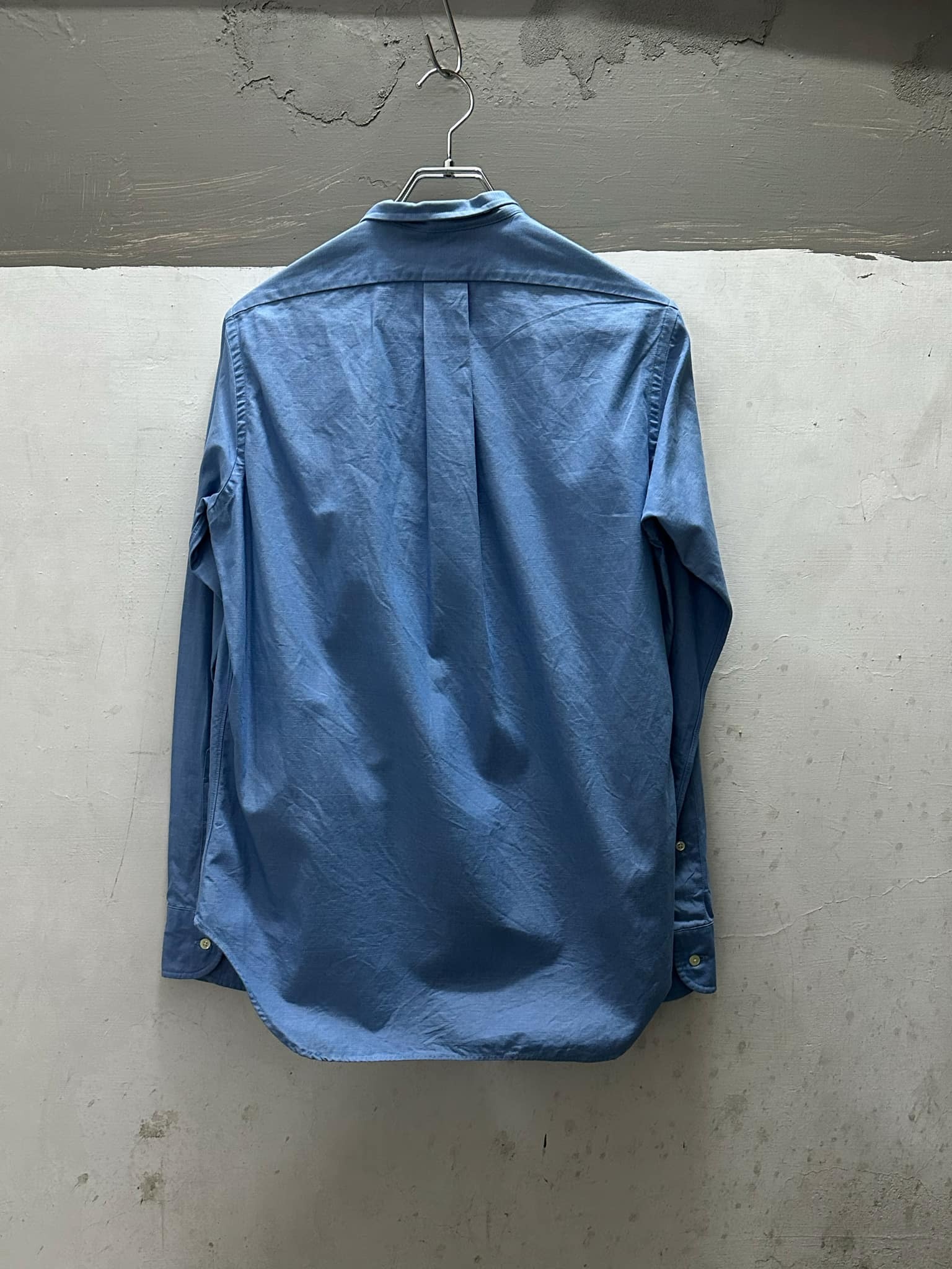 INDIVIDUALIZED Italian Collar L/S Shirt *Slim Fit Made in USA