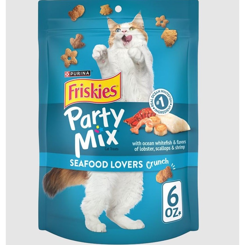 喜躍鬆脆貓小食 海鮮 6OZ (Seafood Lovers Crunch)