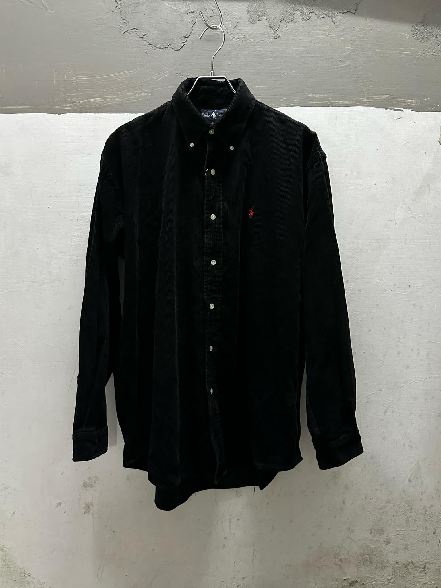 POLO RALPH LAUREN Black Corduroy L/S Shirt