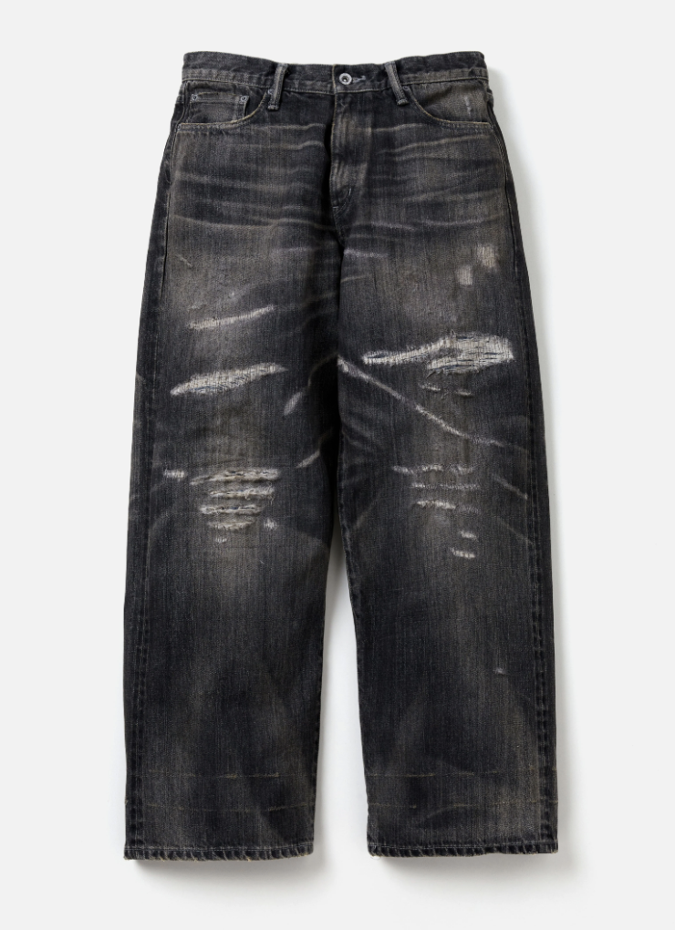 NEIGHBORHOOD FW24 SAVAGE DENIM DP WIDE PANTS