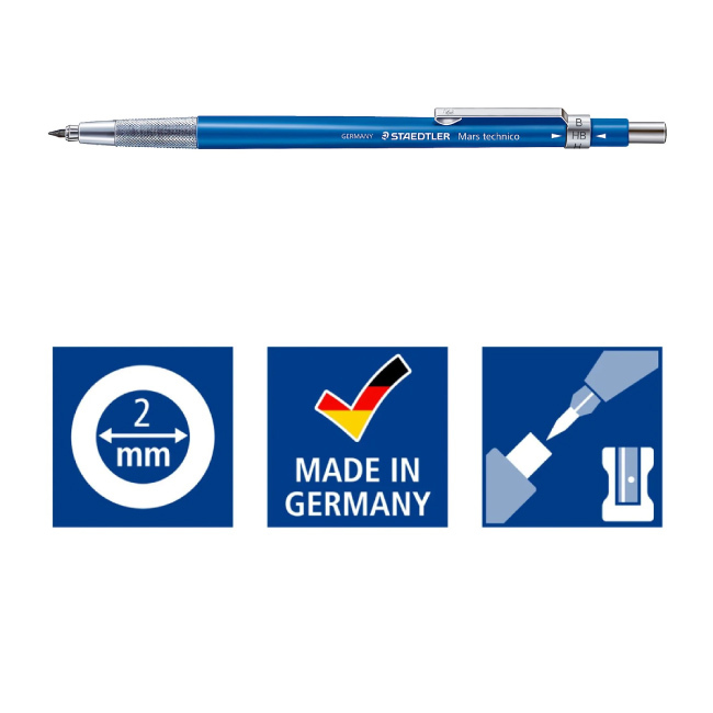 【STAEDTLER 施德樓】工程筆豪華型 MS780 C