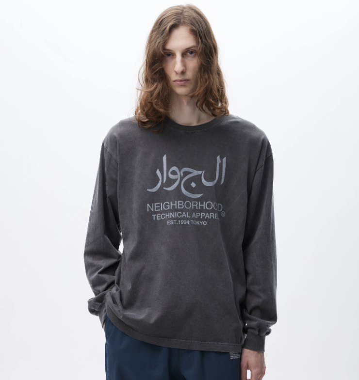 [現貨] NEIGHBORHOOD FW24 NH . TEE LS-15 | (Black / Gray / Olive)