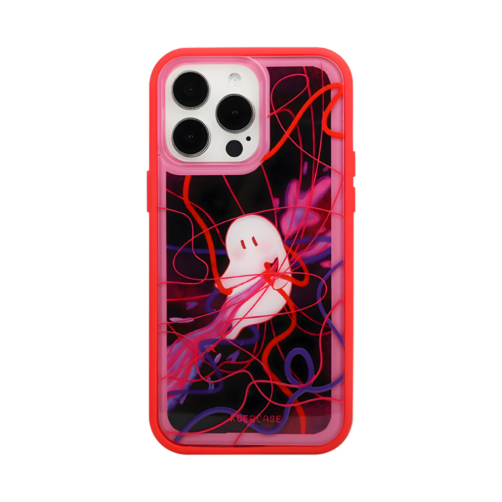 【KOERCASE】鐳射工藝 iPhone 保護殼 - 穿心受傷