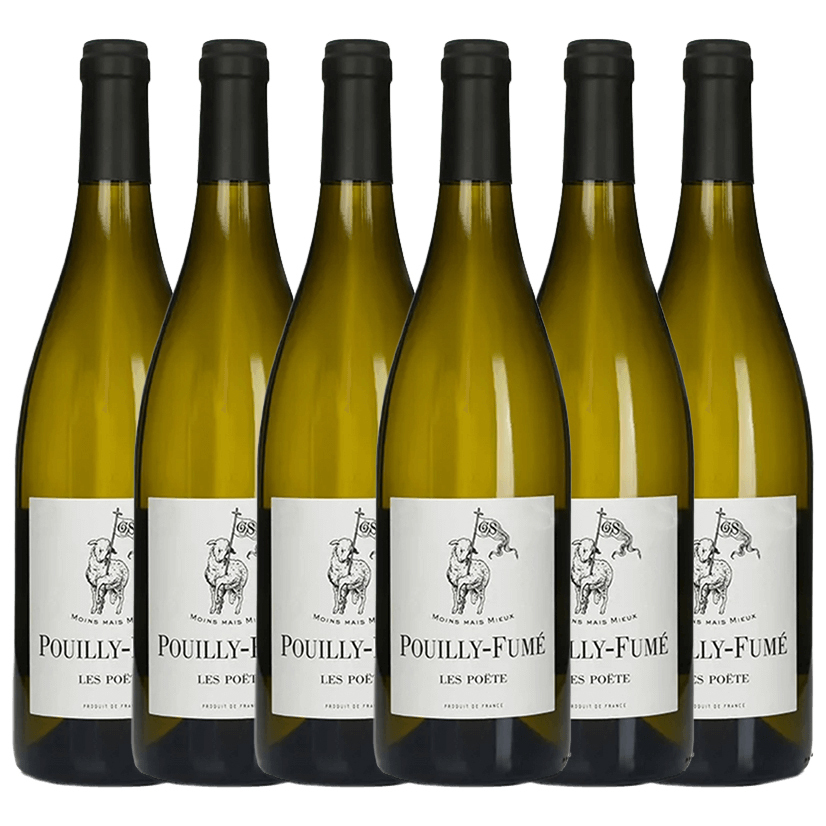 Les Poete Pouilly Fume 2023 - 6 Bottle Pack