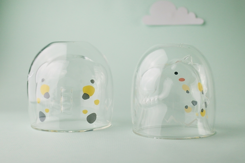 好玻恐龍雙層玻璃杯