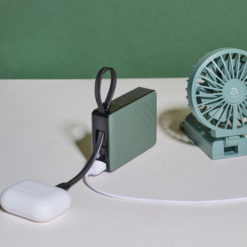 GRAVITY 30W Fast Charging Power Bank With Built-In Cable