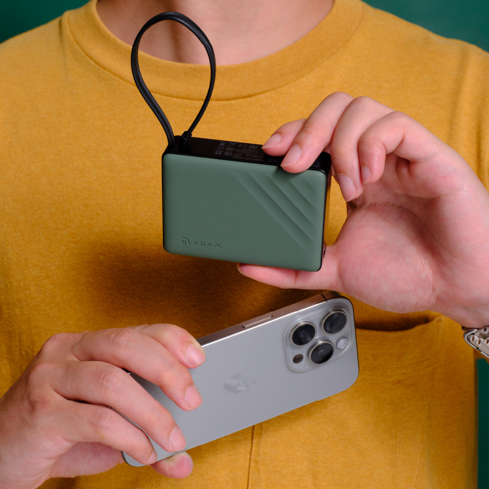 GRAVITY 30W Fast Charging Power Bank With Built-In Cable