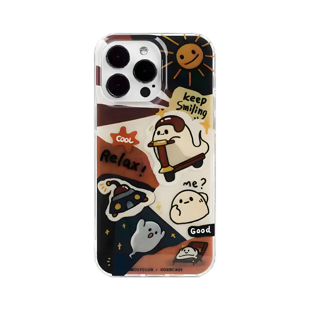 【KOERCASE】鐳射工藝 iPhone 保護殼 - 美式滑板