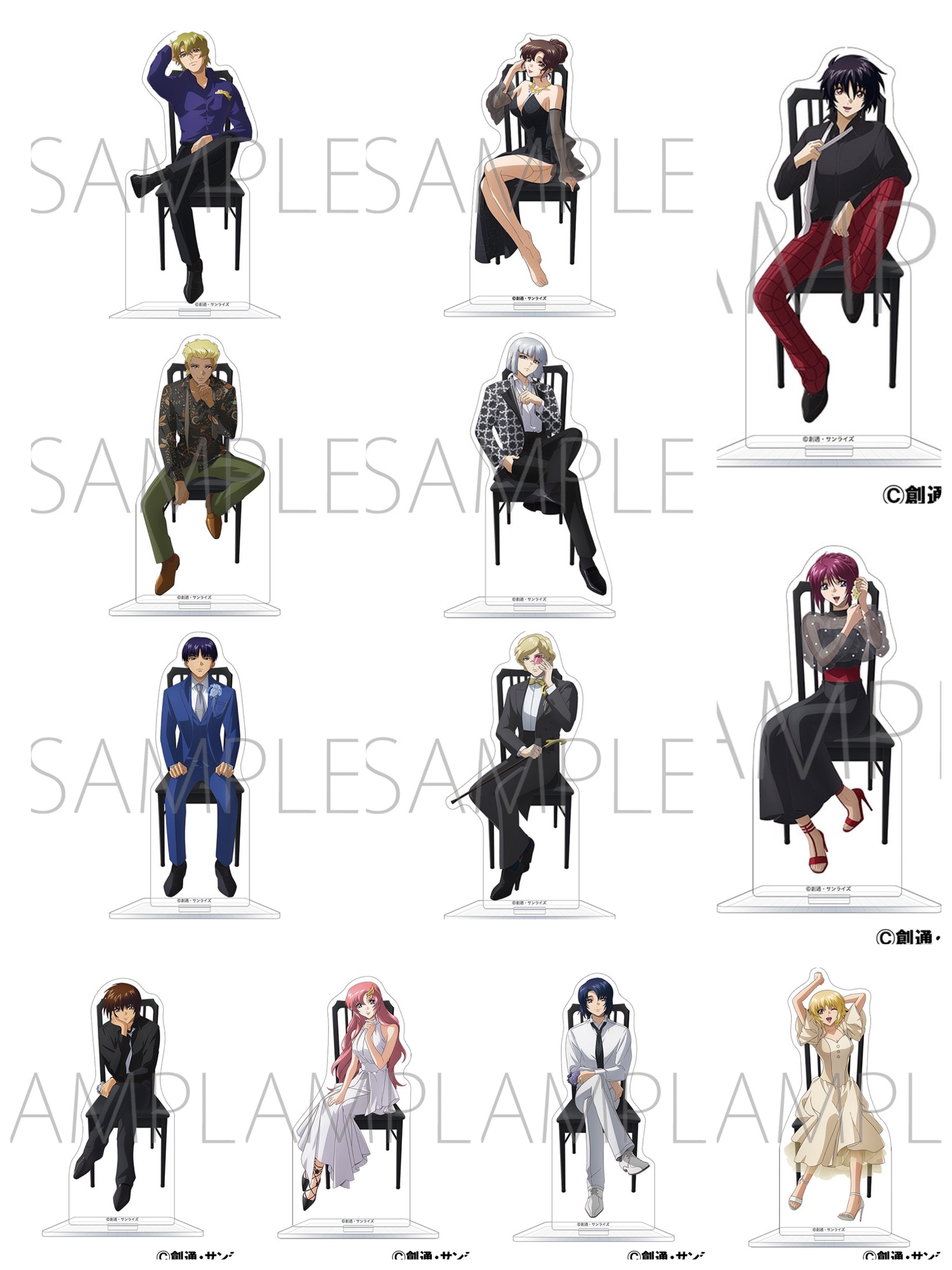 MOVIC 預訂 2024/12月 劇場版『機動戦士ガンダムSEED FREEDOM』　アクリルスタンド