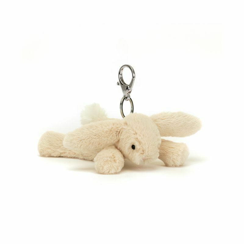【樂森藥局】英國 Jellycat Smudge Rabbit Bag Charm 史瑪吉兔兔 吊飾/鑰匙圈