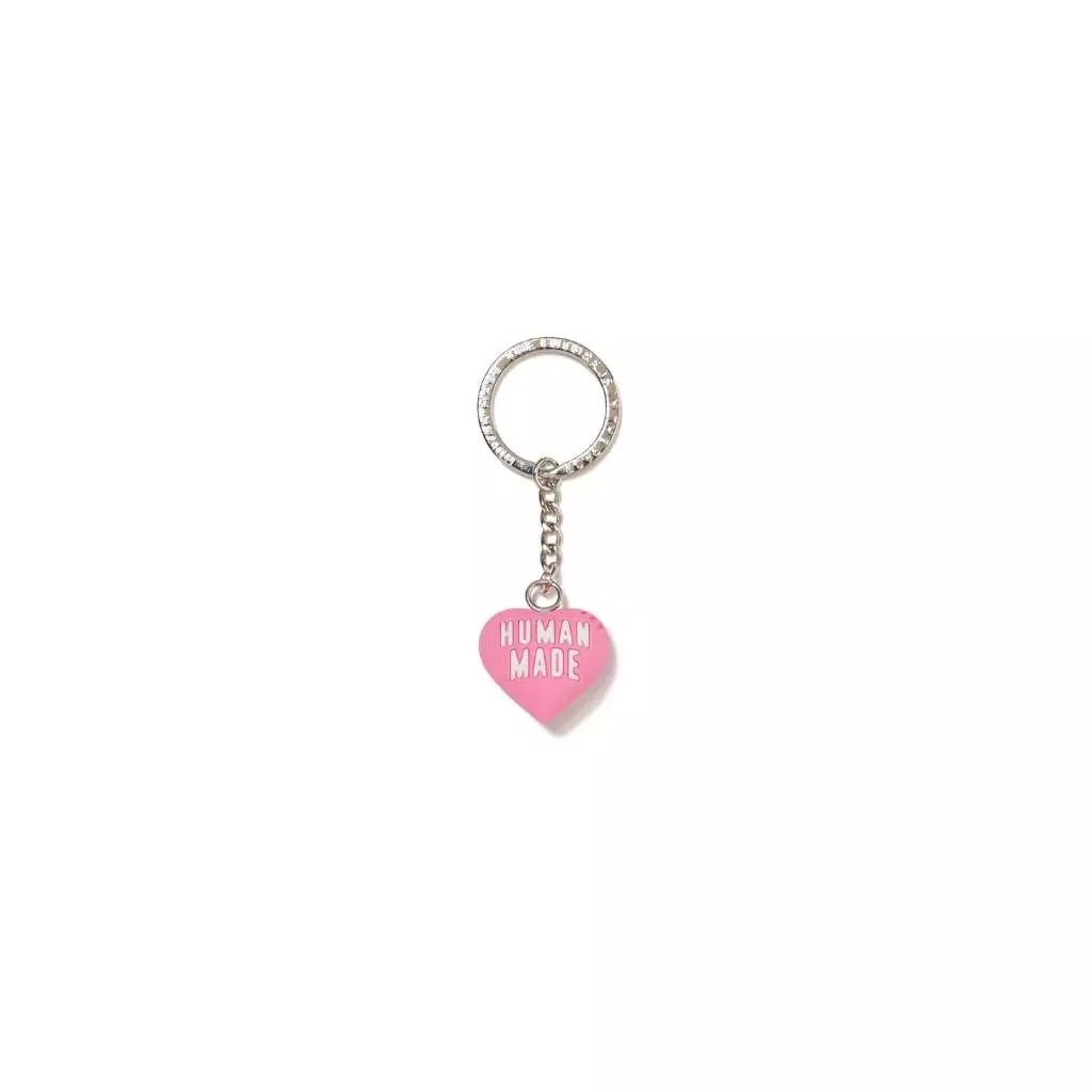 2024AW HUMAN MADE HEART RUBBER KEY CHAIN 愛心 鑰匙圈 現貨