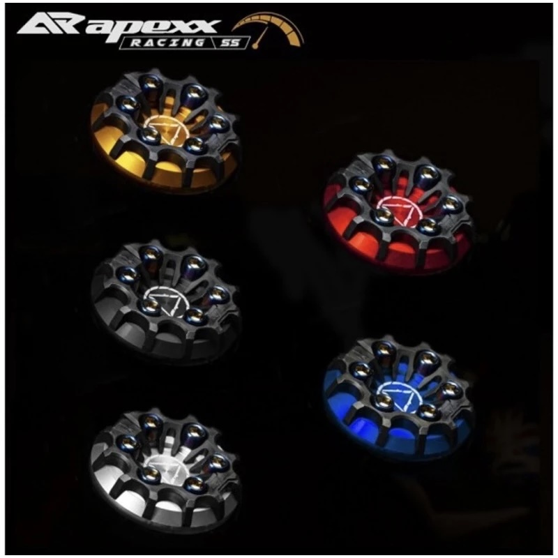 【APEXX】CNC鍍鈦油箱蓋/碳纖維油箱環