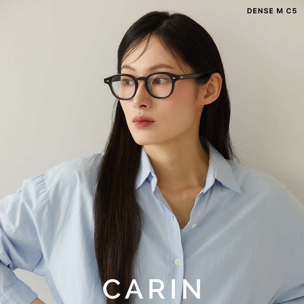 【CARIN】DENSE (M SIZE) C5 復古方型膠框光學眼鏡 ♥