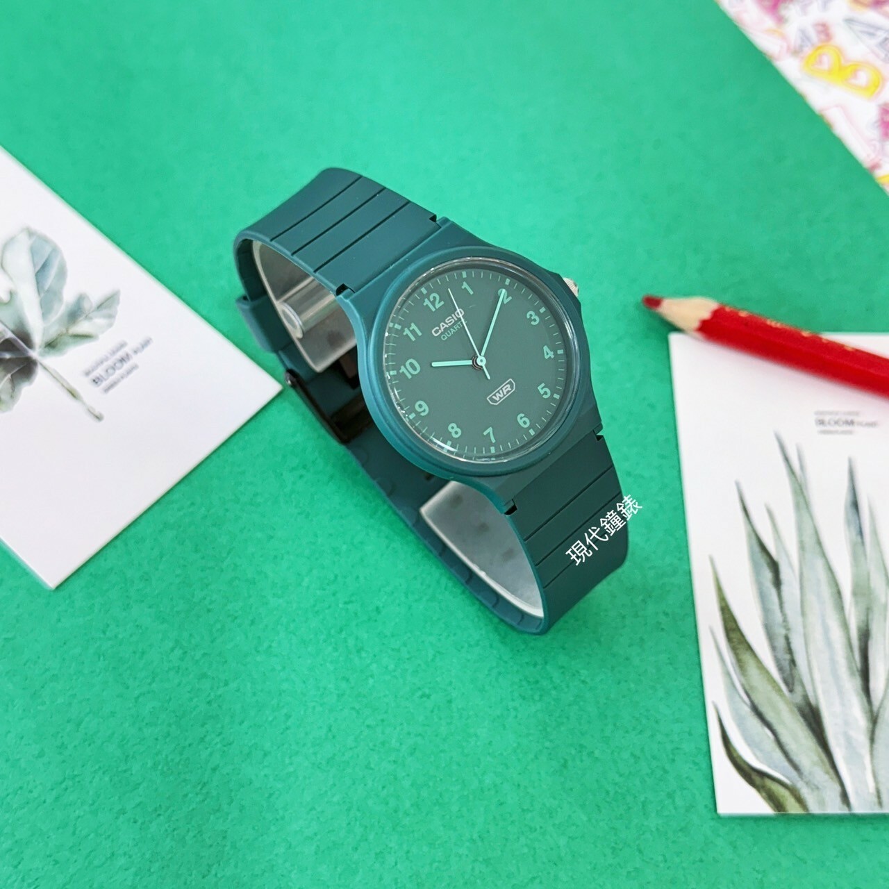 【CASIO 卡西歐】環保簡約設計指針錶 MQ-24B-3B 34.9mm 現代鐘錶