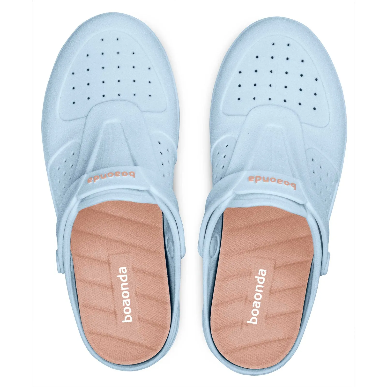 【 BOAONDA 】巴西原創設計 | URBAN 012-SKY/ROSE NUDE 休閒半拖  女鞋