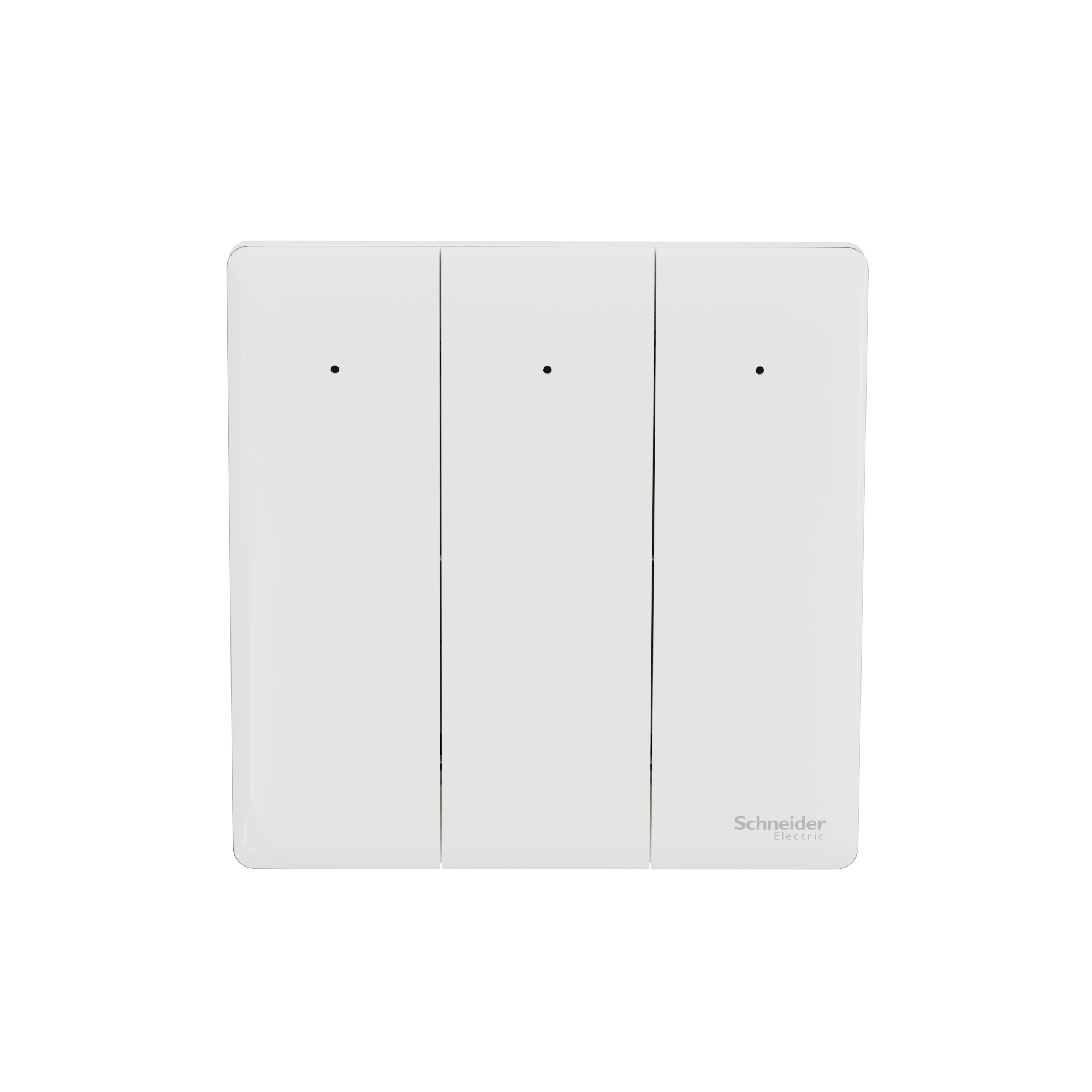 UNICA X 16AX 三位單控開關掣連LED指示燈