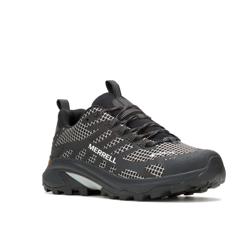 MERRELL 美國 MOAB SPEED 2 REFLECTIVE GTX 男女款 (黑) 33ML038405、33ML038406