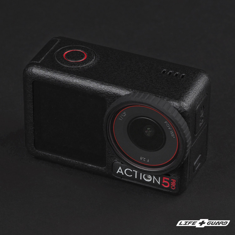 LIFE+GUARD  DJI Osmo Action 5 Pro 相機貼膜展示圖