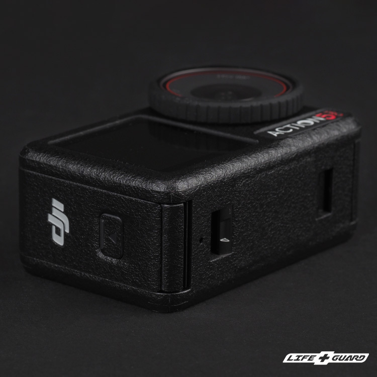 LIFE+GUARD  DJI Osmo Action 5 Pro 相機貼膜底部展示圖