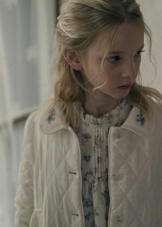 LOUISIELLA 花卉刺繡絎縫外套 Verre Quilting Jacket