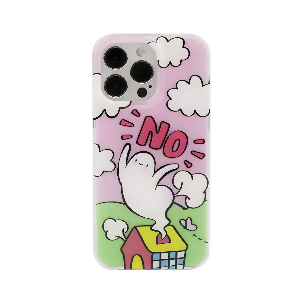 【KOERCASE】鐳射工藝 iPhone 保護殼 - 請閉嘴