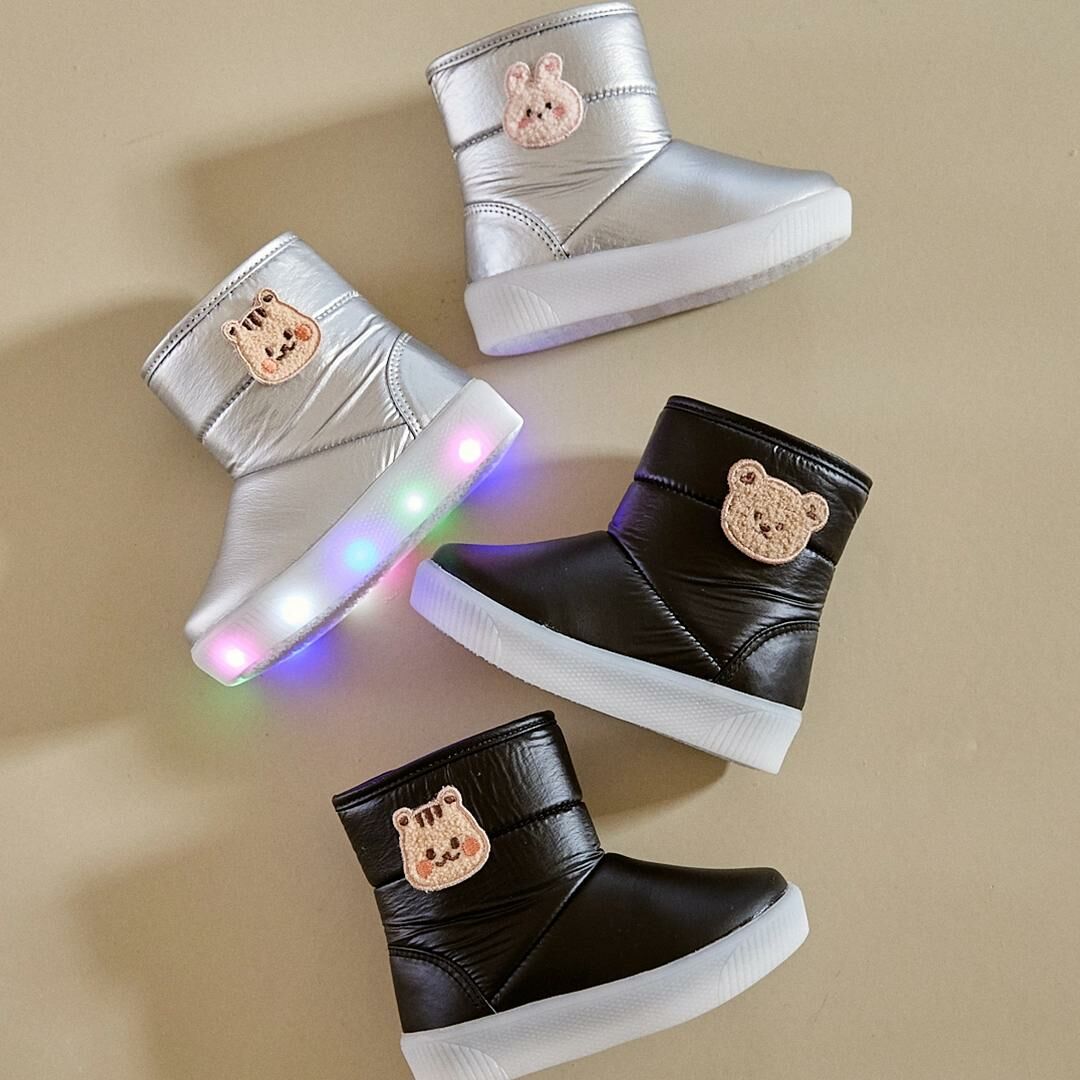 DTD 24FW LED炫彩閃燈-神秘太空保暖靴