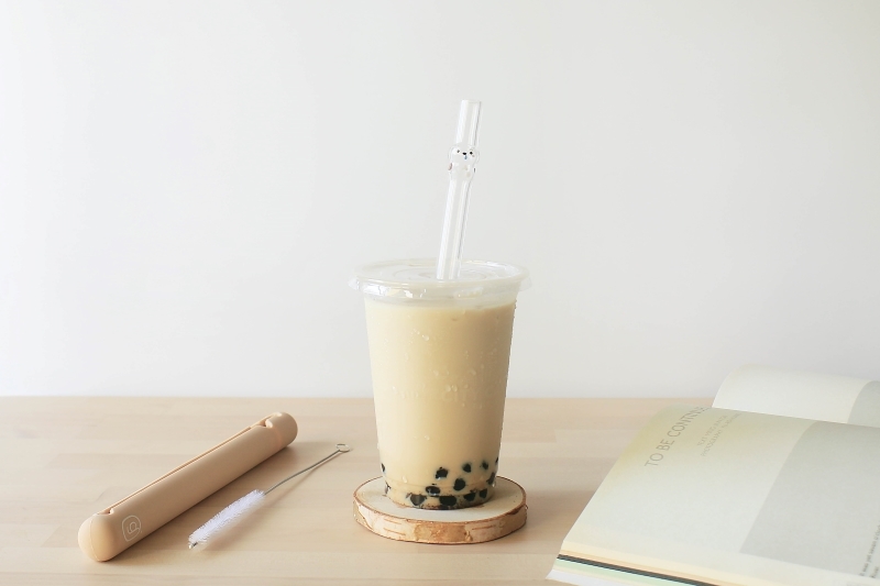 Cool狗造型玻璃吸管好玻環保玻璃吸管