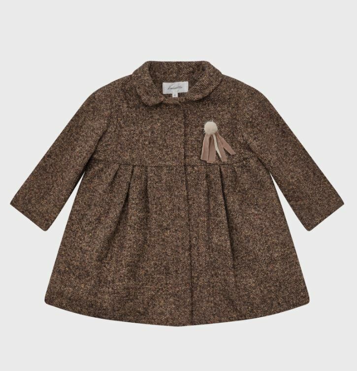 LOUISIELLA 復古A字羊毛外套 Garcia Coat