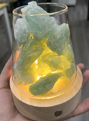 臺灣原創手鍊水晶香薰擴香燈-綠水晶