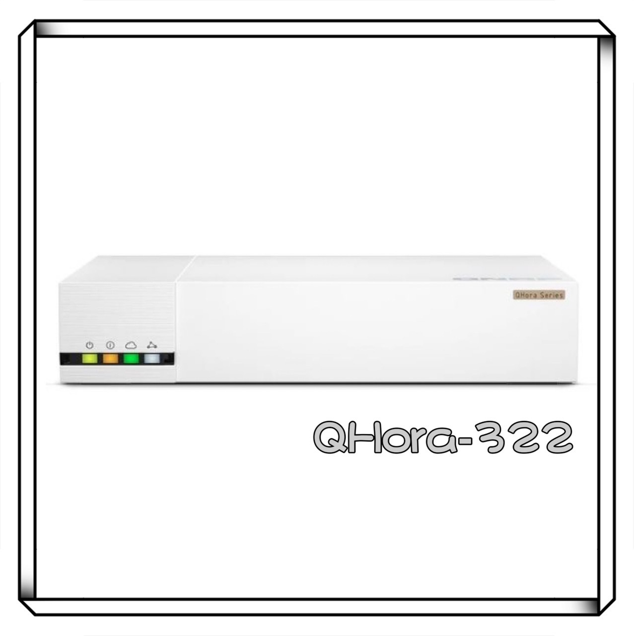 QNAP 威聯通 QHora-322 新世代 3 x 10GbE SD-WAN 高速路由器