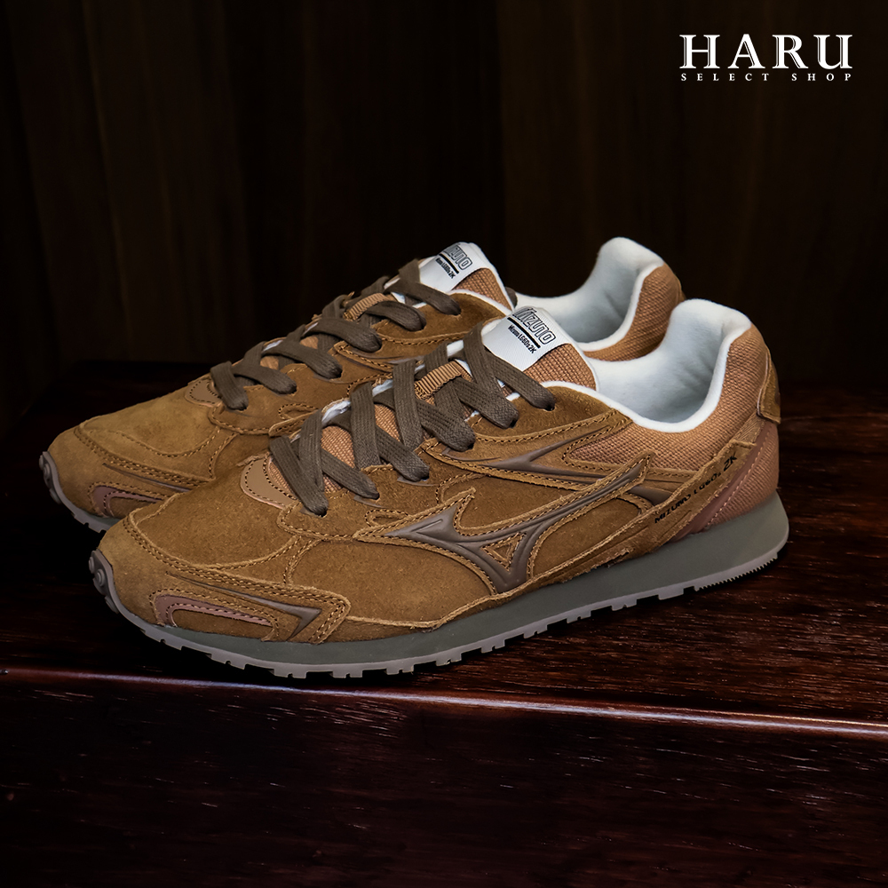 限時特價 MIZUNO 美津濃 LG 60S 2K 美拉德棕 Y2K 棕色 膠底 做舊中底 麂皮 皮革 MIUMIU 平替款 男女同款 復古慢跑休閒鞋 D1GH242102