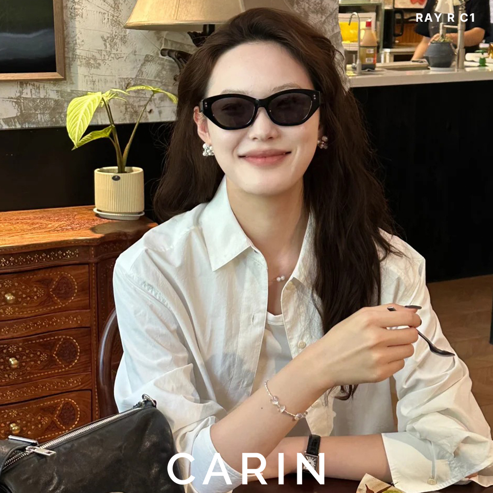 CARIN】RAY R C1 貓眼膠框太陽眼鏡#NewJeans配戴款