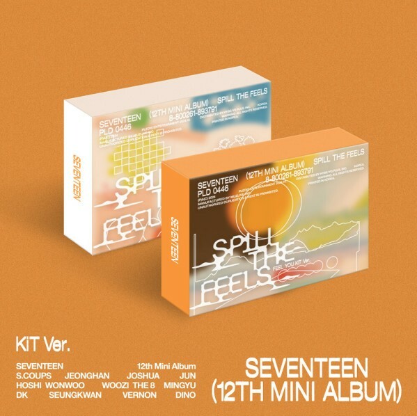 SEVENTEEN ~ SPILL THE FEELS <12th Mini Album> (Kit Version)
