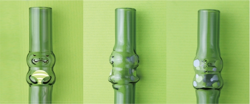 好玻Dino Boy 恐龍造型玻璃吸管環保吸管