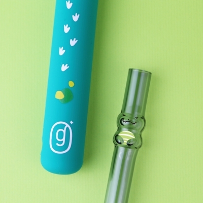 好玻Dino Boy 恐龍造型玻璃吸管環保吸管