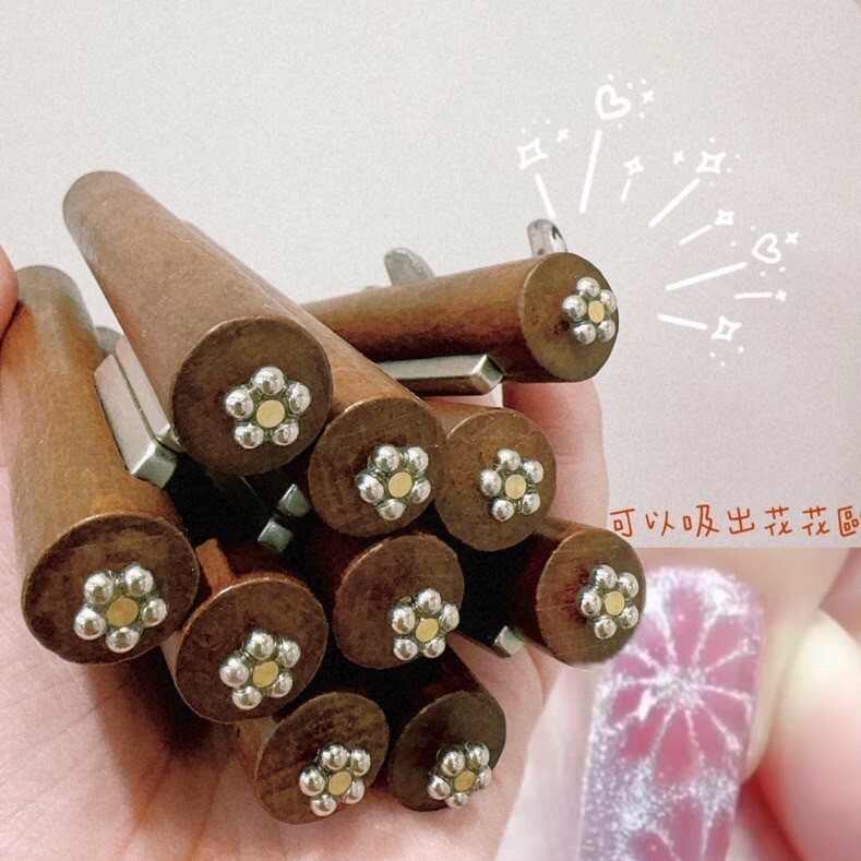 三合一木木貓眼磁棒