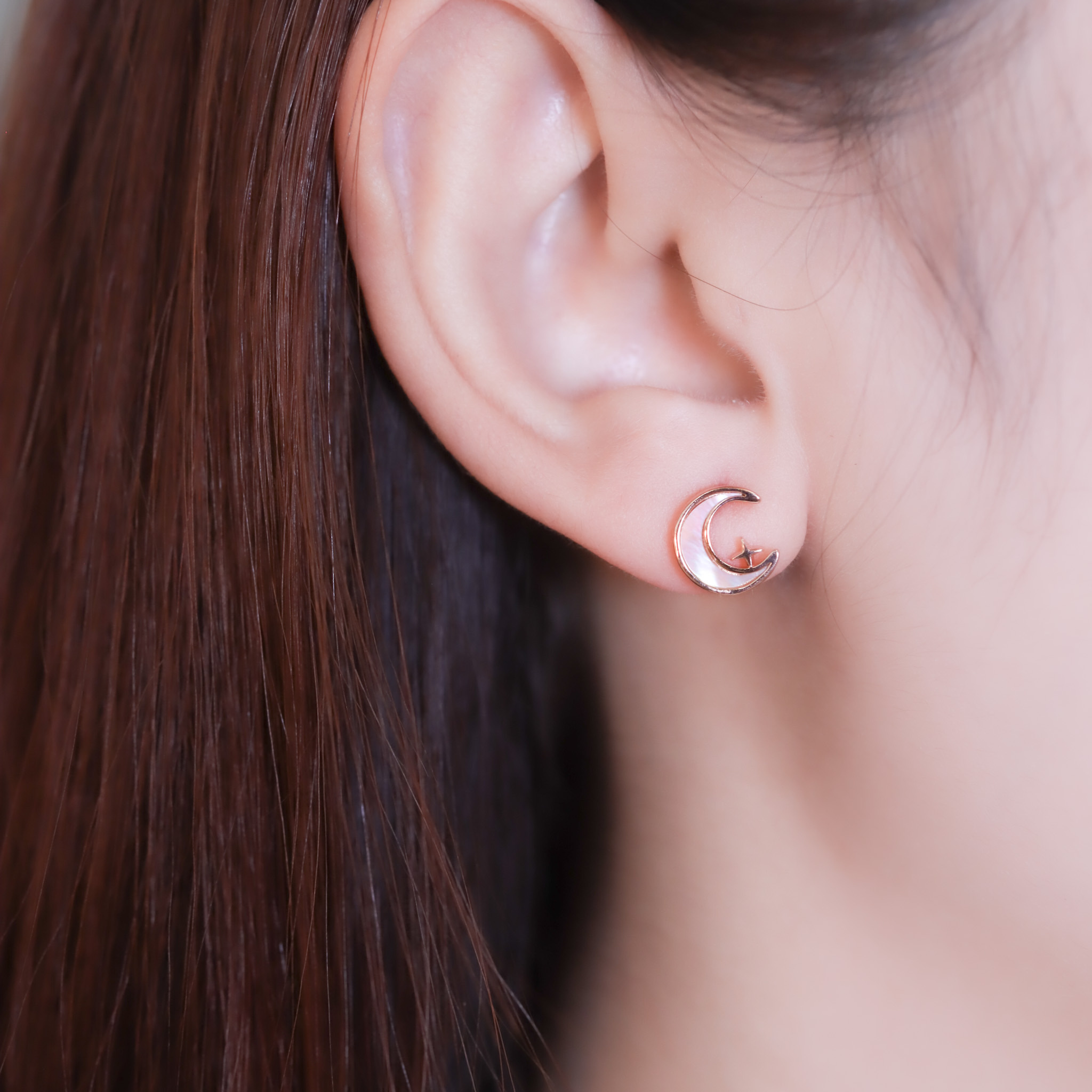 | 999 Silver・White Gold・Rose Gold | Accompany  Earrings（Silver / Rose Gold） | EA0831 |