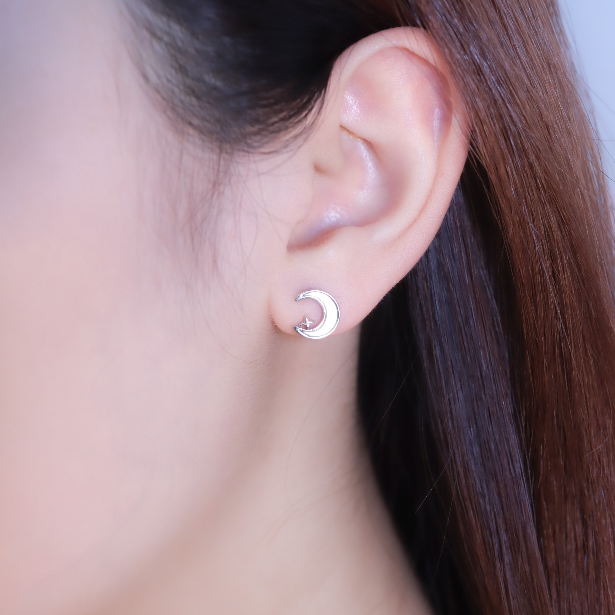 | 999 Silver・White Gold・Rose Gold | Accompany  Earrings（Silver / Rose Gold） | EA0831 |