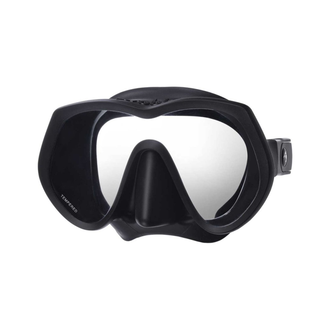 Problue 無框式 黑矽膠單面鏡 MS-A137B @