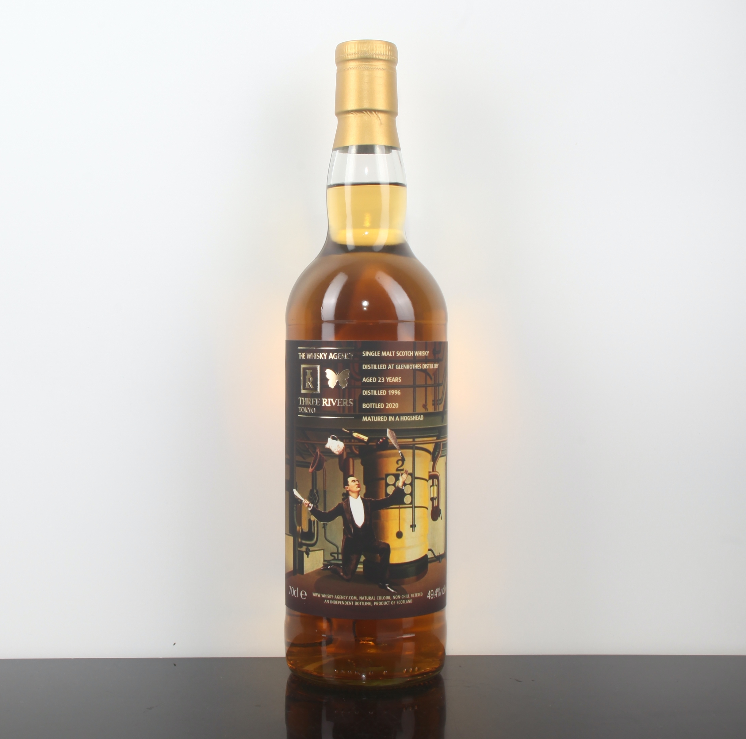 Glenrothes 1996 23YO 49.4% The Whisky Agency x Three Rivers Tokyo