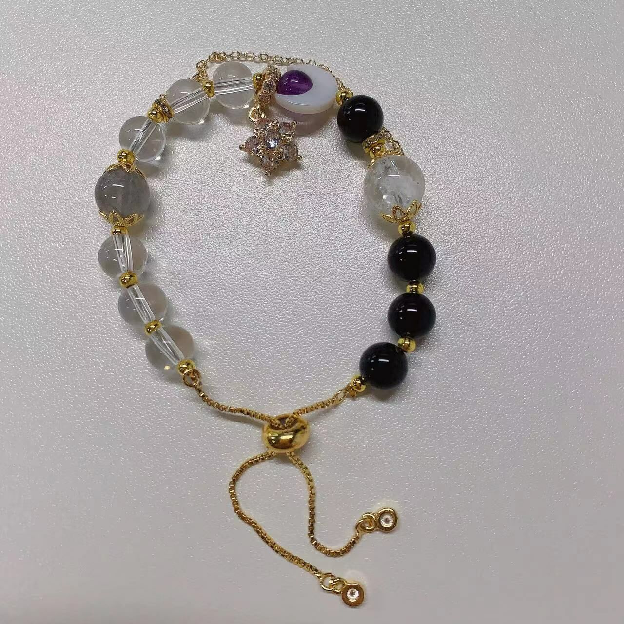 臺灣原創手鍊SIT CRYSTAL天然水晶十二星座原創手鏈-雙子座