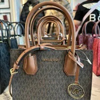 [S] MICHAEL KORS 35S1GM9M2B MERCER MD MESSENGER,BROWN, 194900271889 (SMK1065)