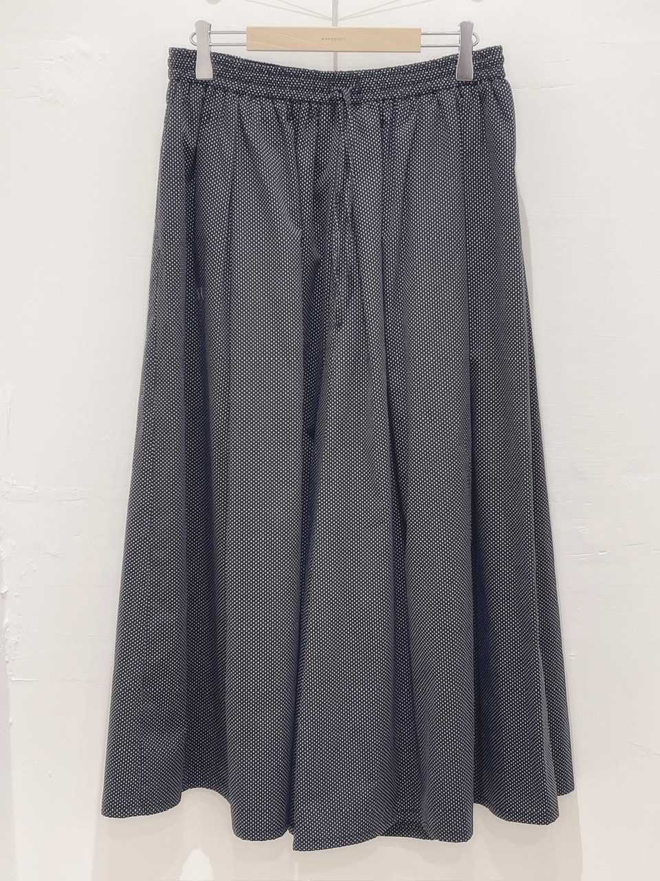 MU點點闊腿寬褲