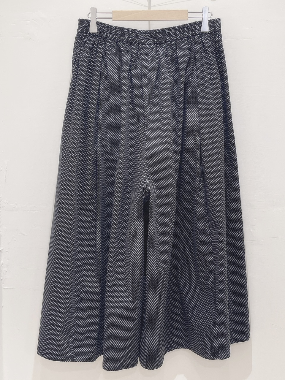 MU點點闊腿寬褲