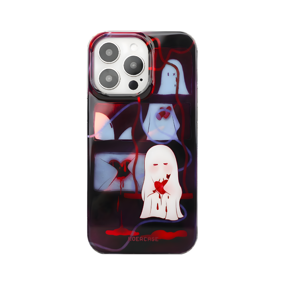 【KOERCASE】鐳射工藝 iPhone 保護殼 - 心靈受傷